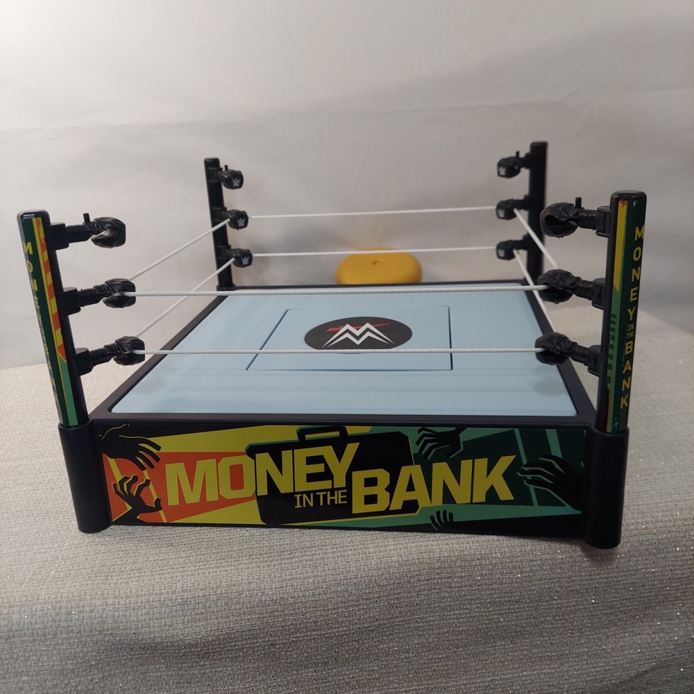 WWE Money In The Bank Cash-in Ring Launcher Wrestling Ring 2020 - Missing 1 rope